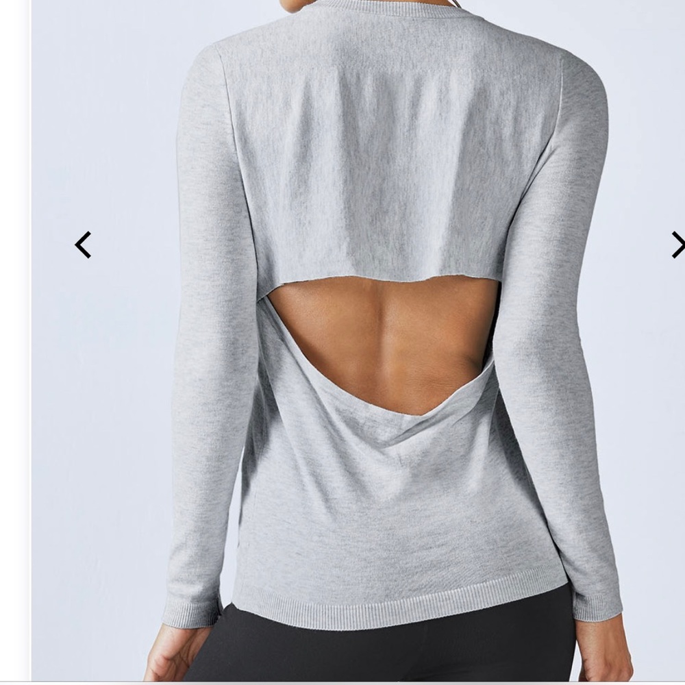 FABLETICS Sweater extra large, grey